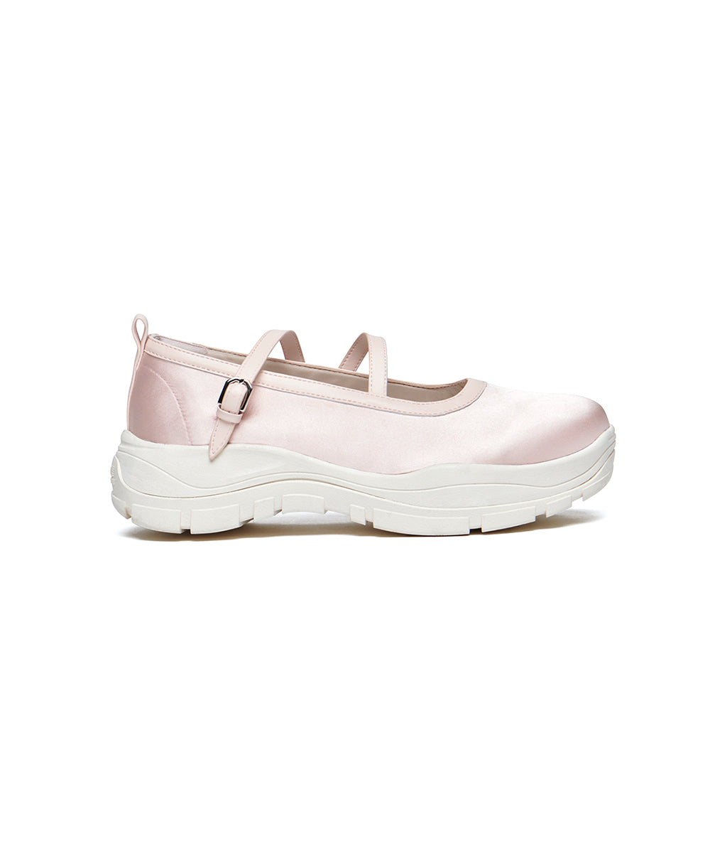 รองเท้าแมรี่เจน FLATFORM Z-STRAP MARYJANE - PINK