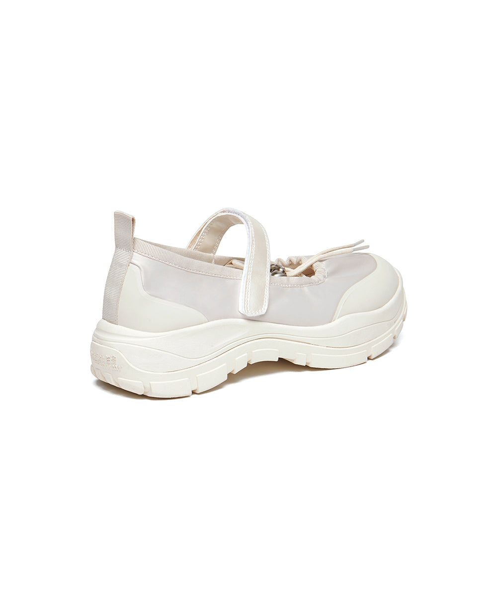 รองเท้าแมรี่เจน FLATFORM STRING MARYJANE - CREAM