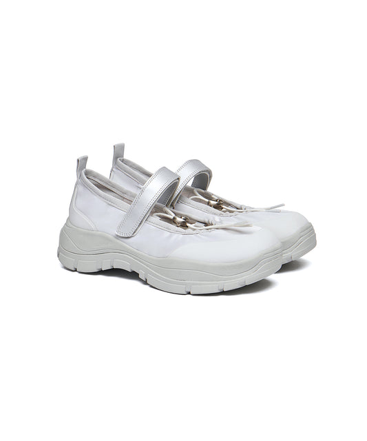รองเท้าแมรี่เจน FLATFORM STRING MARYJANE - LIGHT GREY