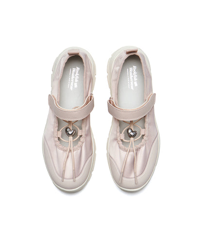 รองเท้าแมรี่เจน FLATFORM STRING MARYJANE - PINK