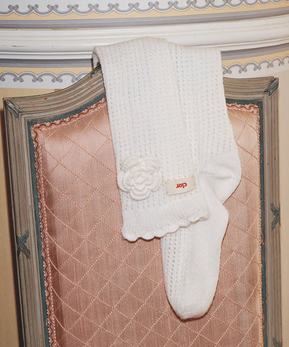 ถุงเท้า CROCHET SOCKS - IVORY