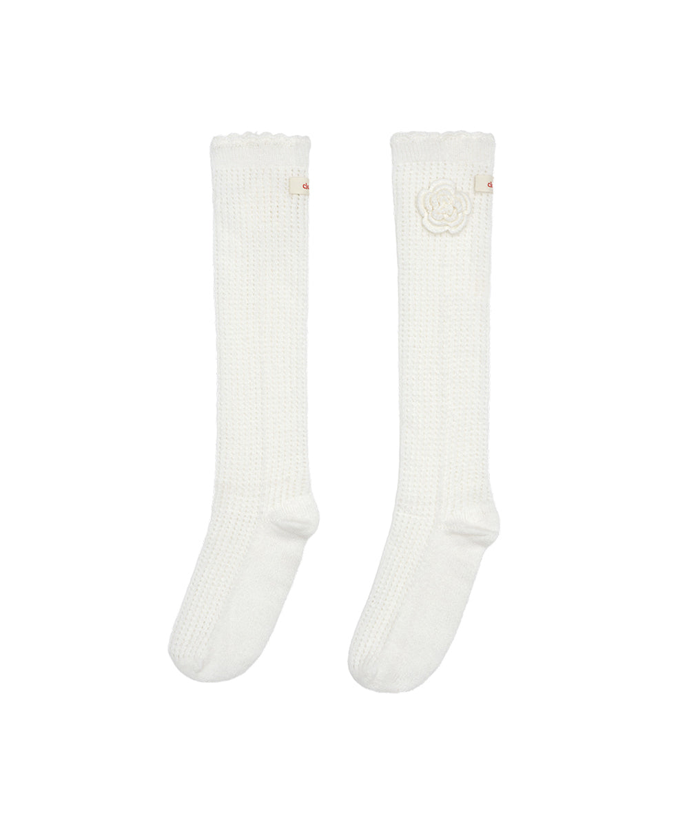 ถุงเท้า CROCHET SOCKS - IVORY
