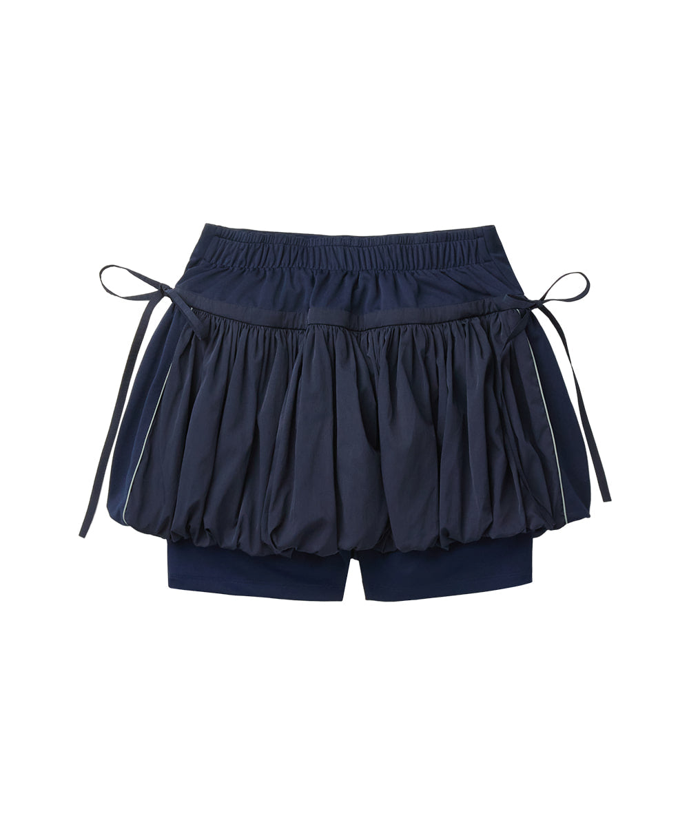 กระโปรงกางเกง BALLOON SKIRT-PANTS - NAVY