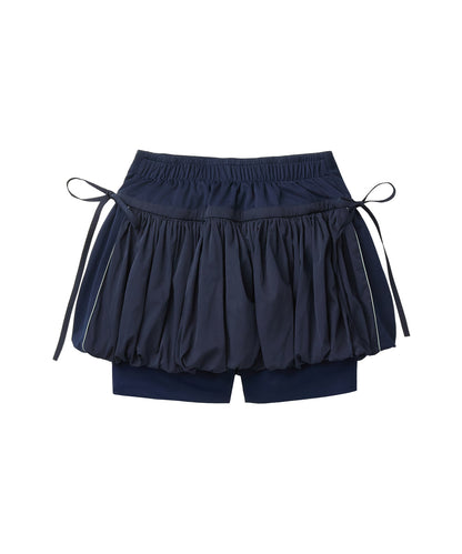 กระโปรงกางเกง BALLOON SKIRT-PANTS - NAVY
