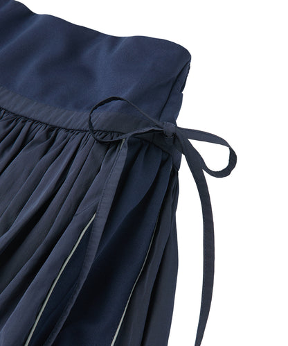 กระโปรงกางเกง BALLOON SKIRT-PANTS - NAVY