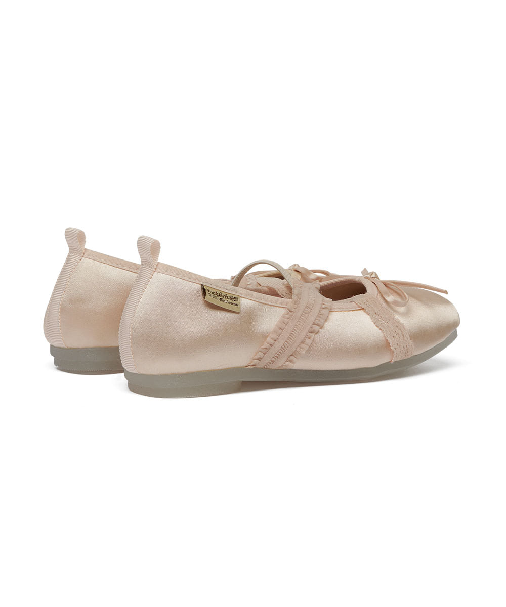 รองเท้าแมรี่เจน BANDING BALLET FLAT - PINK