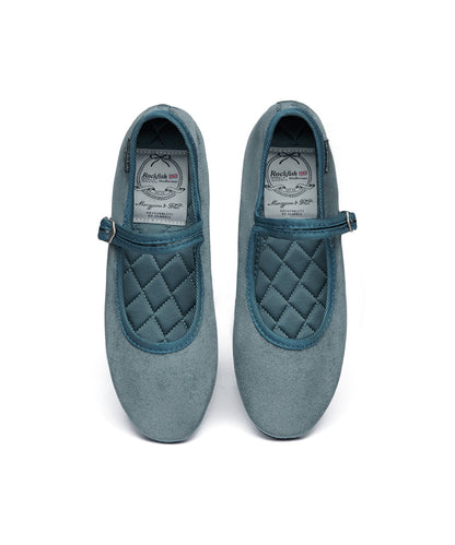 รองเท้าแมรี่เจน BELLA QUILTED MARYJANE - GREY
