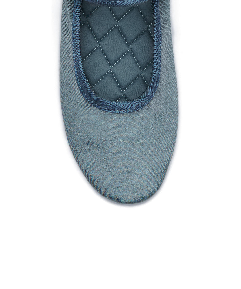 รองเท้าแมรี่เจน BELLA QUILTED MARYJANE - GREY