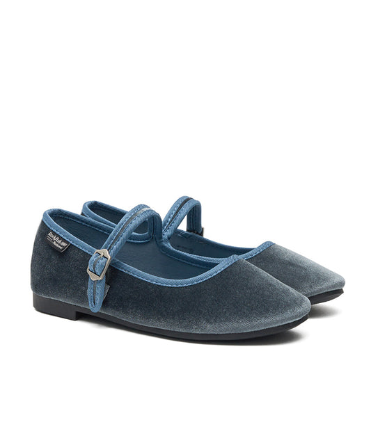 BELLA QUILTED MARYJANE - GREY