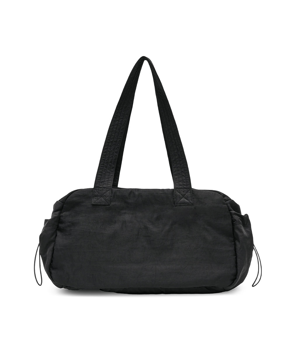 กระเป๋าสะพายไหล่ NYLON BOWLING BAG - BLACK