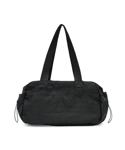 กระเป๋าสะพายไหล่ NYLON BOWLING BAG - BLACK