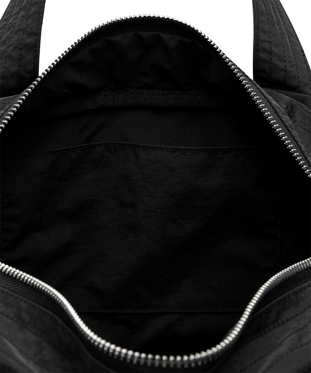 กระเป๋าสะพายไหล่ NYLON BOWLING BAG - BLACK