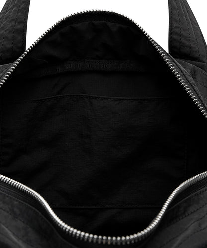 กระเป๋าสะพายไหล่ NYLON BOWLING BAG - BLACK