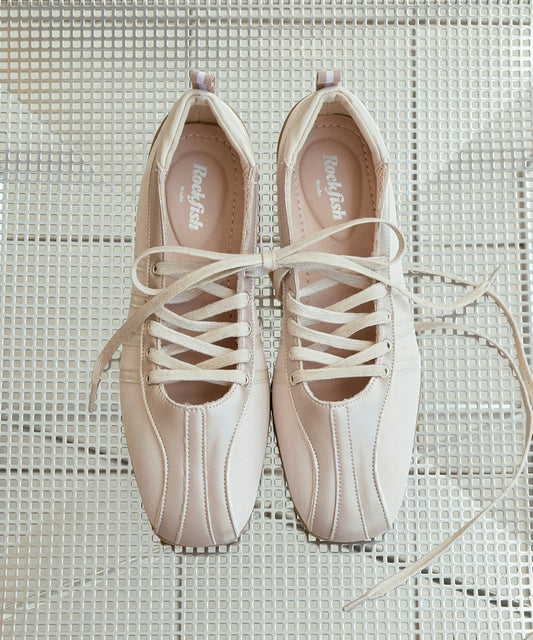 รองเท้าผ้าใบ BLISS LACEUP SNEAKERS - PINK