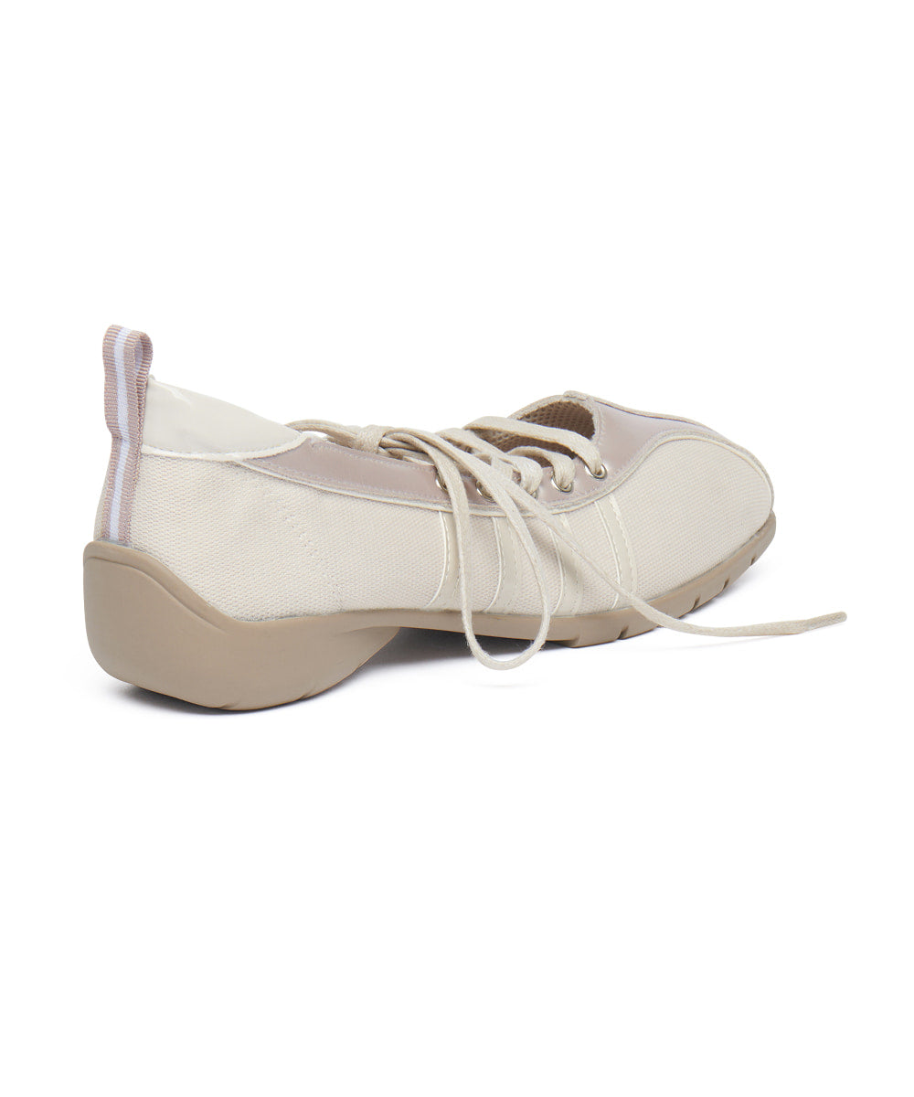 รองเท้าผ้าใบ BLISS LACEUP SNEAKERS - PINK