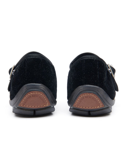 รองเท้าแมรี่เจน BELLA MARYJANES(PEBBLE SOLE) - GLITTER BLACK
