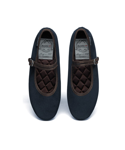 รองเท้าแมรี่เจน BELLA QUILTED MARYJANE - NAVY