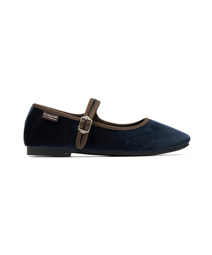 รองเท้าแมรี่เจน BELLA QUILTED MARYJANE - NAVY