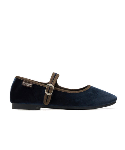 รองเท้าแมรี่เจน BELLA QUILTED MARYJANE - NAVY