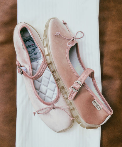 รองเท้าแมรี่เจน BELLA MARYJANES(PEBBLE SOLE) - PINK