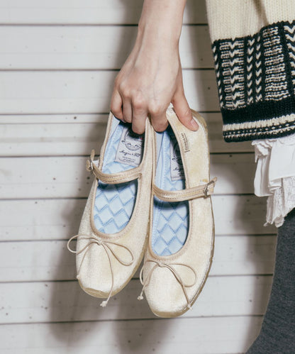 รองเท้าแมรี่เจน BELLA MARYJANES(PEBBLE SOLE) - CREAM