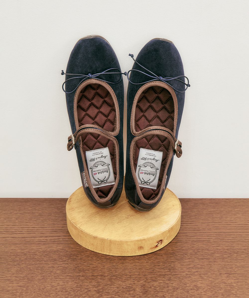 รองเท้าแมรี่เจน BELLA MARYJANES(PEBBLE SOLE) - NAVY