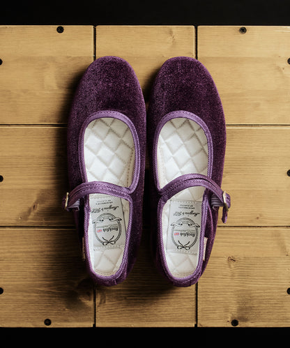 รองเท้าแมรี่เจน BELLA QUILTED MARYJANE - PURPLE