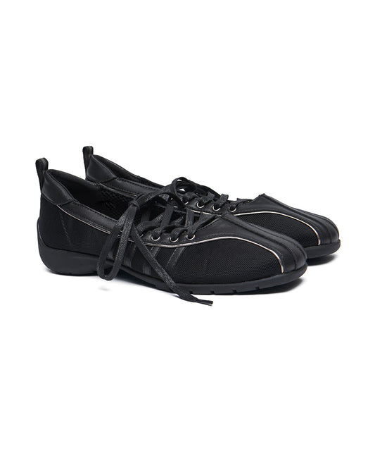 BLISS LACEUP SNEAKERS - BLACK