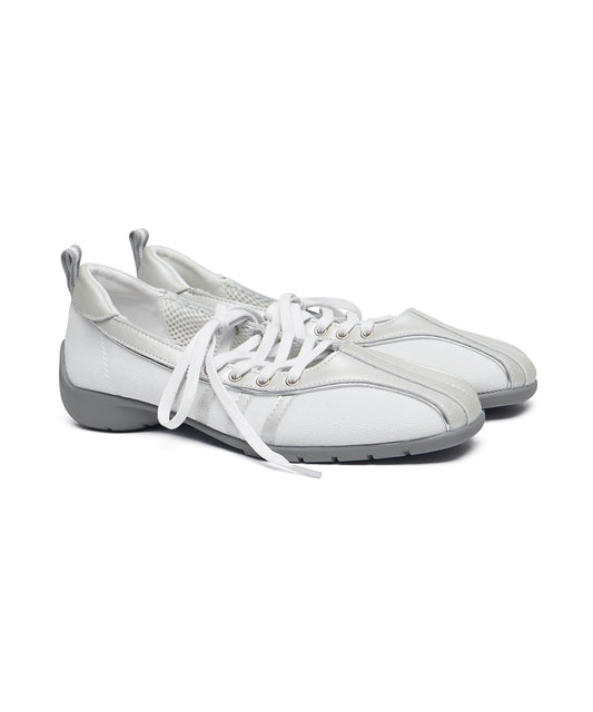 BLISS LACEUP SNEAKERS - CREAMY PEARL