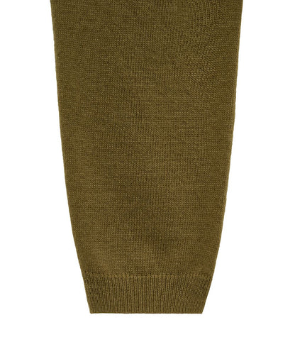 เสื้อคาร์ดิแกน CLASSIC WOOL CARDIGAN - OLIVE