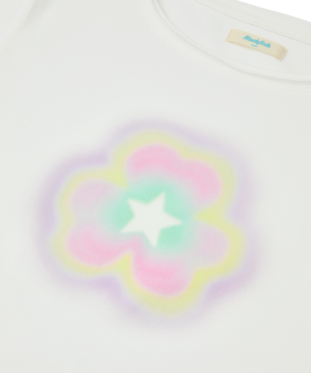 เสื้อยืด CLOVER LONG SLEEVE T-SHIRT - WHITE