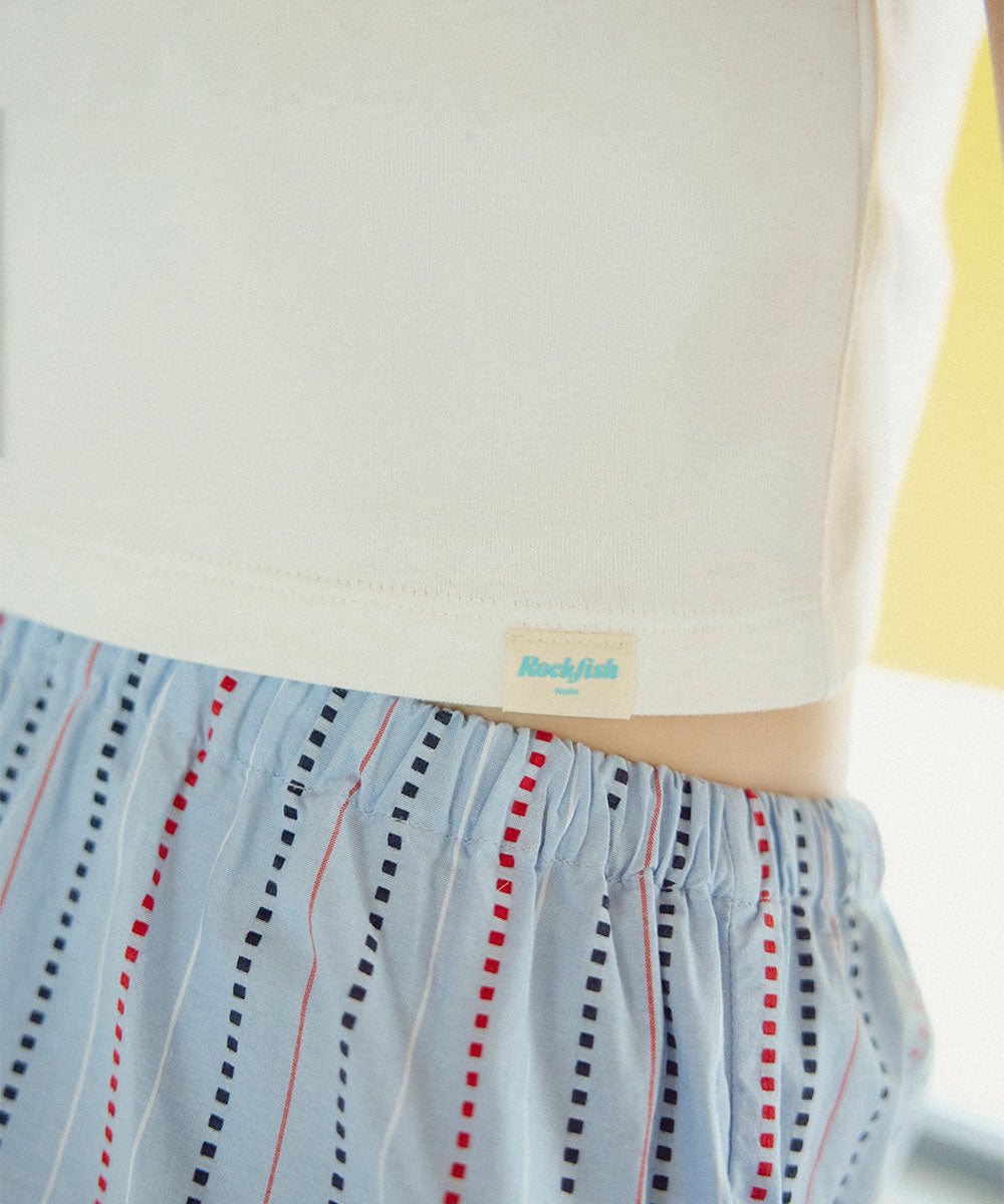 เสื้อยืด CLOVER SLIM T-SHIRT - WHITE