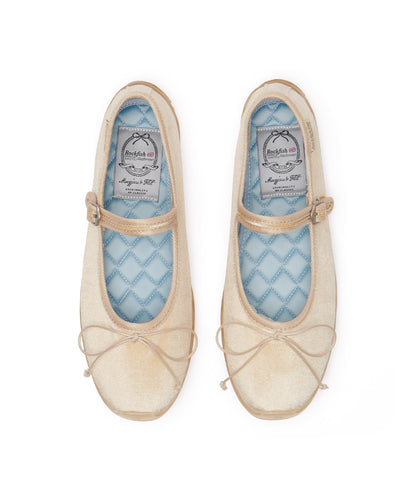 รองเท้าแมรี่เจน BELLA MARYJANES(PEBBLE SOLE) - CREAM