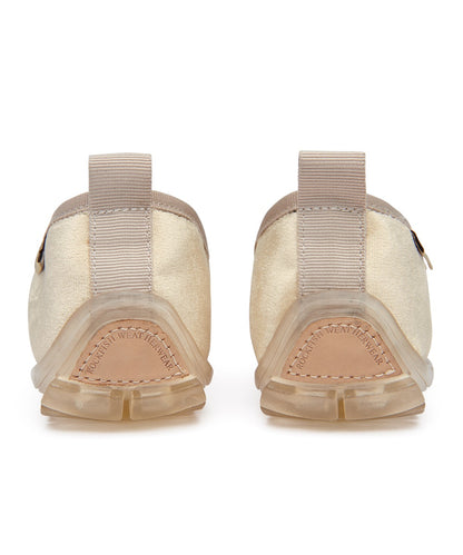 รองเท้าแมรี่เจน BELLA CROSS BANDING FLATS(PEBBLE SOLE) - CREAM