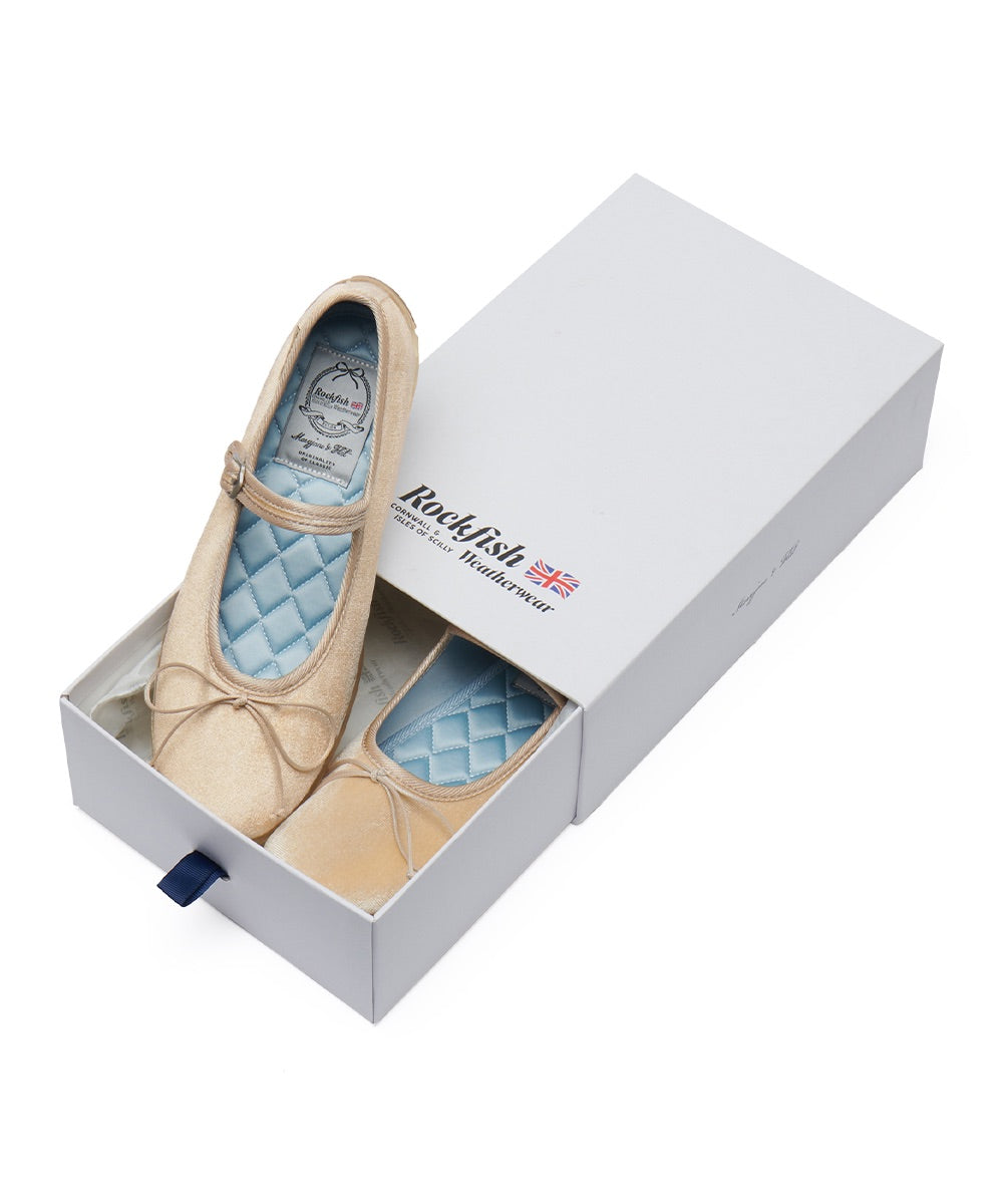 รองเท้าแมรี่เจน BELLA MARYJANES(PEBBLE SOLE) - CREAM