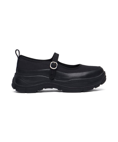 FLATFORM STRAP MARYJANE - BLACK