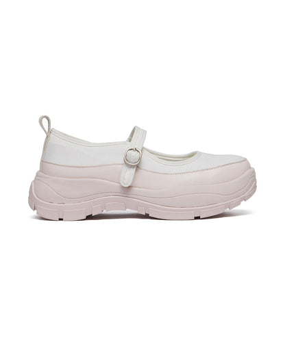 FLATFORM STRAP MARYJANE - IVORY
