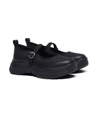 FLATFORM STRAP MARYJANE - BLACK