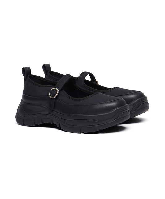 FLATFORM STRAP MARYJANE - BLACK