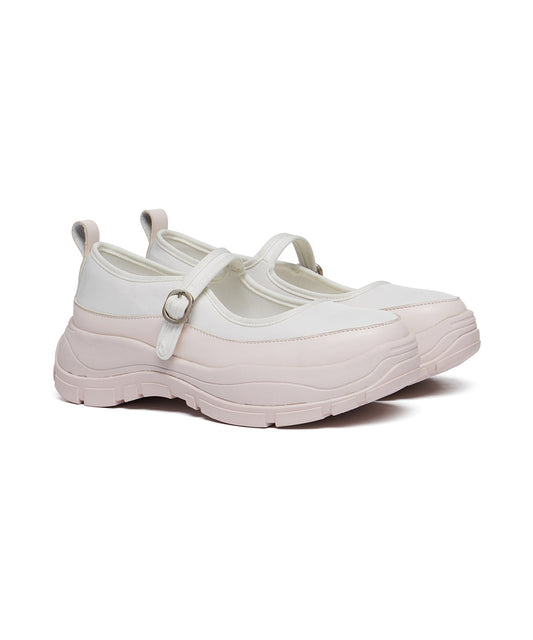 FLATFORM STRAP MARYJANE - IVORY