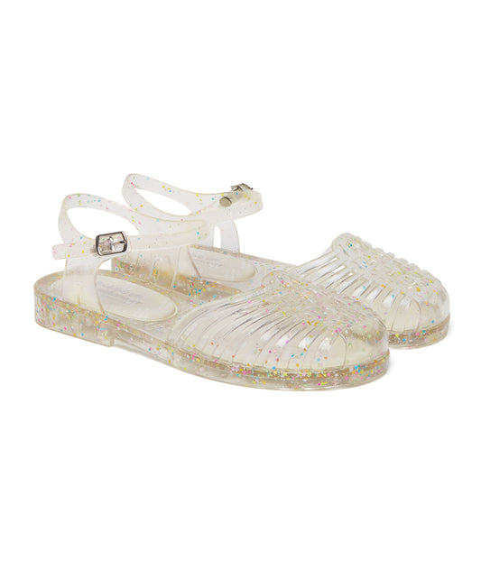 รองเท้าเจลลี่ GLAIR STRAPPY SANDALS - CLEAR STAR