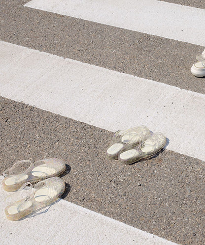 รองเท้าเจลลี่ GLAIR STRAPPY SANDALS - CLEAR STAR