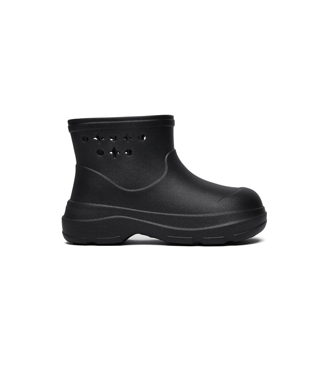 HAYDEN V2 SHORT BOOTS - BLACK GLITTER