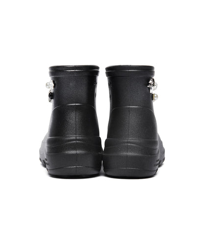 HAYDEN V2 SHORT BOOTS - BLACK GLITTER