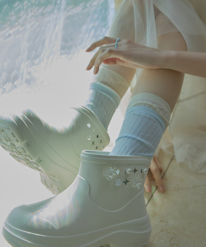 รองเท้าบูท HAYDEN V2 SHORT BOOTS - CREAM