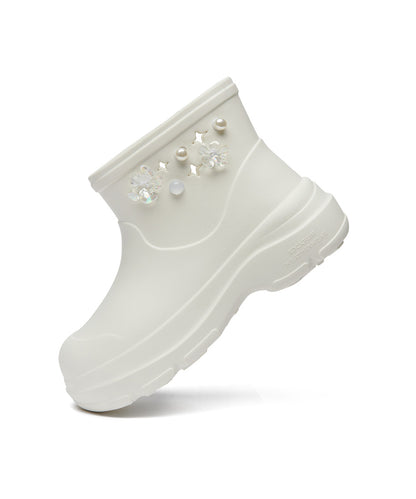 รองเท้าบูท HAYDEN V2 SHORT BOOTS - CREAM