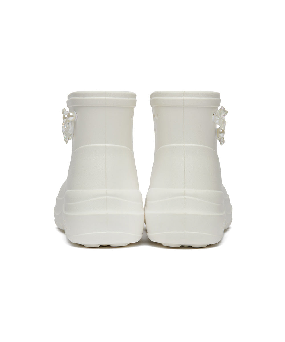 รองเท้าบูท HAYDEN V2 SHORT BOOTS - CREAM