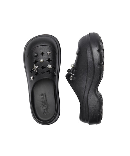 รองเท้าเปิดส้น HAYDEN V2 CLOG - BLACK GLITTER