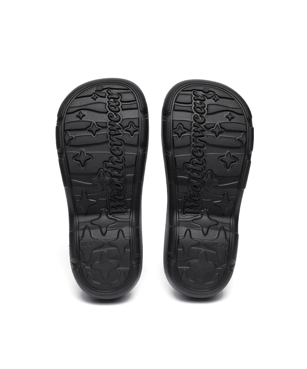 รองเท้าเปิดส้น HAYDEN V2 CLOG - BLACK GLITTER