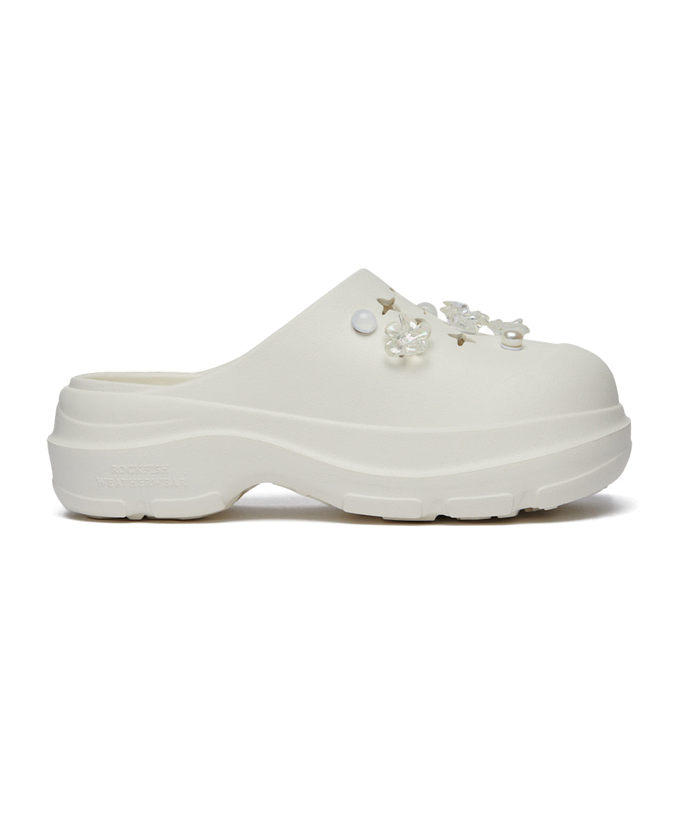 รองเท้าเปิดส้น HAYDEN V2 CLOG - CREAM